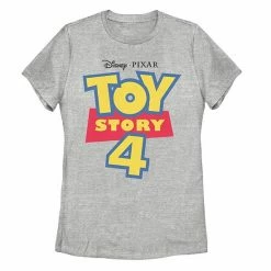 Licensed Character Juniors' Disney Pixar Toy Story 4 Color Logo Tee Black -Licensed Character Shop unnamed file 29177