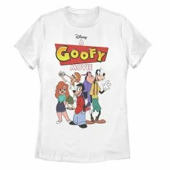 Licensed Character Juniors' Disney's A Goofy Movie Group Shot Tee Athletic Heather -Licensed Character Shop unnamed file 29186