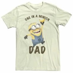 Licensed Character Men's Despicable Me Minions 'Tis The Season To Be Jolly Banana Tee Athletic Heather -Licensed Character Shop unnamed file 29198