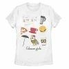 Licensed Character Juniors' Gilmore Girls Icons Tee Athletic Heather -Licensed Character Shop unnamed file 29205