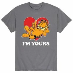 Licensed Character Men's Garfield I'm Yours Tee Blue -Licensed Character Shop unnamed file 29239