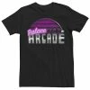 Licensed Character Men's Netflix Stranger Things Palace Arcade Gradient Logo Tee Navy -Licensed Character Shop unnamed file 29274