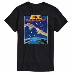Licensed Character Men's ET 80s Arcade Poster Tee Navy -Licensed Character Shop unnamed file 29290