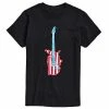 Licensed Character Men's USA Guitar Tee Black -Licensed Character Shop unnamed file 29297