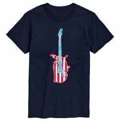 Licensed Character Men's USA Guitar Tee Black -Licensed Character Shop unnamed file 29300