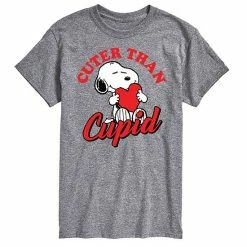 Licensed Character Men's Peanuts Cuter Than Cupid Tee Yellow -Licensed Character Shop unnamed file 29303