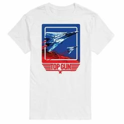 Licensed Character Men's Top Gun Jet Tee Gray -Licensed Character Shop unnamed file 29309
