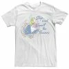 Licensed Character Men's Disney Alice In Wonderland Stop And Smell The Flowers Tee Natural