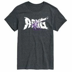 Licensed Character Men's Avatar Aang Purple Tee Black