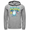Licensed Character Men's Star Wars Porg Chewbacca Approved Comic Hoodie Charcoal Heather -Licensed Character Shop unnamed file 29328