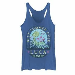 Licensed Character Disney / Pixar's Luca Juniors' Best Summer Ever Tank Top Raspberry -Licensed Character Shop unnamed file 29334