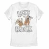Licensed Character Juniors' The Flintstones Fred & Barney Let's Rock Tee -Licensed Character Shop unnamed file 29338