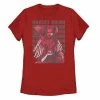 Licensed Character Juniors' Harley Quinn: Birds Of Prey Harley Stacked Tee Red -Licensed Character Shop unnamed file 29356
