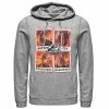 Licensed Character Men's Jurassic World Two Dino Vacation Polaroids Hoodie Athletic Heather -Licensed Character Shop unnamed file 29362