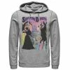 Licensed Character Men's Disney Sleeping Beauty Aurora Maleficent Poster Hoodie Athletic Heather -Licensed Character Shop unnamed file 29368