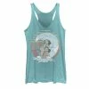 Licensed Character Juniors' Disney Lilo & Stitch 626 Stitch Day Retro Rainbow Portrait Tank Black Heather -Licensed Character Shop unnamed file 29386