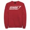 Licensed Character Men's Marvel Iron Man Stark Industries Logo Sweatshirt Kelly -Licensed Character Shop unnamed file 29408