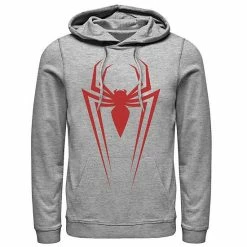 Licensed Character Men's Marvel Spider-Man Icon Hoodie Red -Licensed Character Shop unnamed file 29430