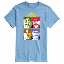 Licensed Character The Beatles Yellow Submarine Portraits Tee Grey -Licensed Character Shop unnamed file 29448