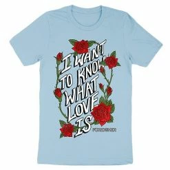 Licensed Character Men's Foreigner I Want To Know What Love Is Tee