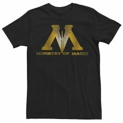 Licensed Character Men's Harry Potter Ministry Of Magic Logo Tee Navy -Licensed Character Shop unnamed file 29476