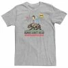 Licensed Character Men's Beavis And Butthead Bear California Flag Tee White -Licensed Character Shop unnamed file 29480