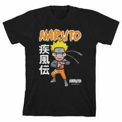 Licensed Character Boys 8-20 Naruto Shippuden Pixel Character Graphic Tee
