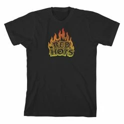 Licensed Character Boys 8-20 Red Hots Grunge Logo Graphic Tee