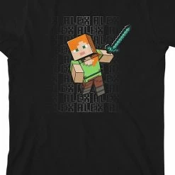 Licensed Character Boys 8-20 Minecraft Alex Graphic Tee -Licensed Character Shop unnamed file 29555