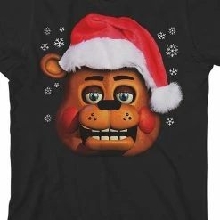 Licensed Character Boys 8-20 Five Nights At Freddy's Christmas Santa Hat Graphic Tee -Licensed Character Shop unnamed file 29557