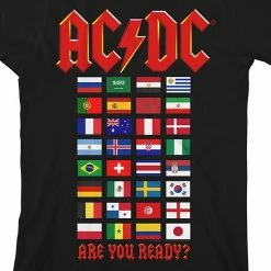 Licensed Character Boys 8-20 AC/DC World Tour Flags Graphic Tee -Licensed Character Shop unnamed file 29561