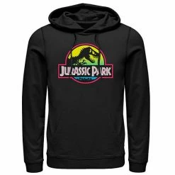 Licensed Character Men's Jurassic Park Classic Original Logo Graphic Hoodie Athletic Heather -Licensed Character Shop unnamed file 29572