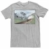 Licensed Character Men's Harry Potter Racing The Train Tee Athletic Heather -Licensed Character Shop unnamed file 29577