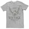 Licensed Character Men's Vintage Motorcycles Brooklyn, NY Custom Garage Tee Athletic Heather -Licensed Character Shop unnamed file 29580