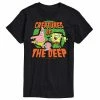 Licensed Character Men's SpongeBob SquarePants Creatures Deep Tee Navy -Licensed Character Shop unnamed file 29589