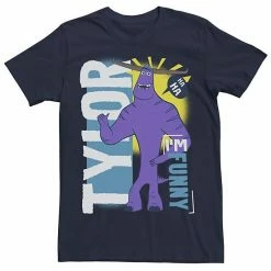 Licensed Character Men's Disney / Pixar Monsters At Work Tylor Ha Ha Funny Tee Royal -Licensed Character Shop unnamed file 29597