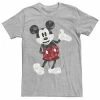 Licensed Character Men's Disney Mickey Mouse Poly Mickey Portrait Tee Athletic Heather -Licensed Character Shop unnamed file 29598