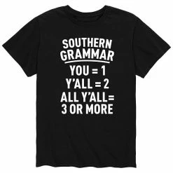 Licensed Character Men's Southern Grammer Tee Red -Licensed Character Shop unnamed file 29609