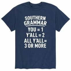 Licensed Character Men's Southern Grammer Tee Red -Licensed Character Shop unnamed file 29610