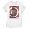 Licensed Character Juniors' Falcon Winter Soldier Falcon Shield Poster Tee White -Licensed Character Shop unnamed file 29654