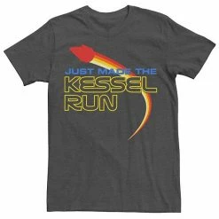 Licensed Character Men's Star Wars Han Solo Movie Made The Kessel Run Tee Athletic Heather -Licensed Character Shop unnamed file 29662