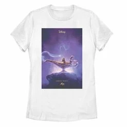 Licensed Character Junior's Aladdin Genie Lamp Poster Tee Black -Licensed Character Shop unnamed file 29676