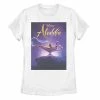 Licensed Character Junior's Aladdin Genie Lamp Poster Tee White -Licensed Character Shop unnamed file 29678