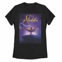 Licensed Character Junior's Aladdin Genie Lamp Poster Tee White -Licensed Character Shop unnamed file 29680