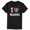 Licensed Character Men's Dr. Seuss I Love Reading Tee Black -Licensed Character Shop unnamed file 29741