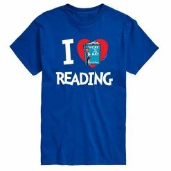 Licensed Character Men's Dr. Seuss I Love Reading Tee Black -Licensed Character Shop unnamed file 29744