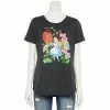Licensed Character Disney's Alice In Wonderland Women's Floral Graphic Tee 2 Licensed Character Disney's Alice In Wonderland Women's Floral Graphic Tee -Licensed Character Shop unnamed file 2976