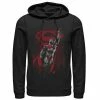 Licensed Character Men's DC Comics Superman Fly Up Poster Graphic Hoodie Black -Licensed Character Shop unnamed file 29779