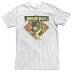 Licensed Character Big & Tall Jurassic Park Distress Raptor Stare Tee Black -Licensed Character Shop unnamed file 29799