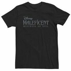Licensed Character Big & Tall Disney Maleficent Mistress Of Evil Title Logo Tee White -Licensed Character Shop unnamed file 29805